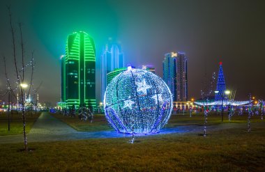 Yüksek katlı konut kompleksi Grozny-şehir