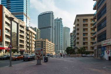 Dubai şehri ve Dubai Marina bölgesi