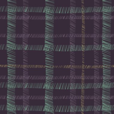 Kesintisiz geometrik damalı deseni