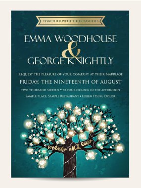 güzel düğün davetiyesi