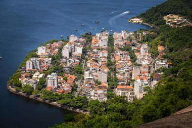 Urca Mahallesi ve Guanabara Körfezi - Rio de Janeiro, Brezilya