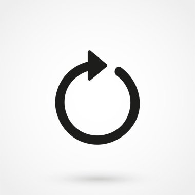 Düz stil Update simgesi