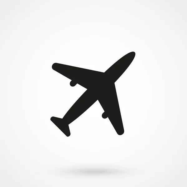 Icono de avión vector —  Fotos de Stock