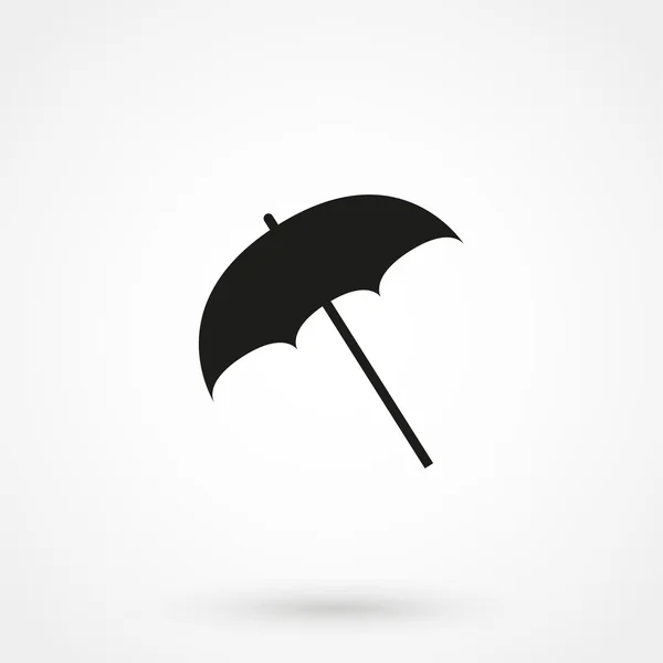 Пляжна парасолька вектор — стокове фото