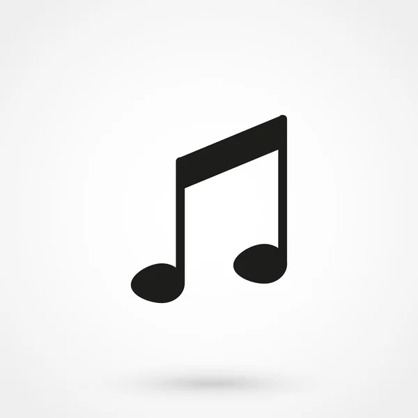 Icono de música vector — Foto de Stock