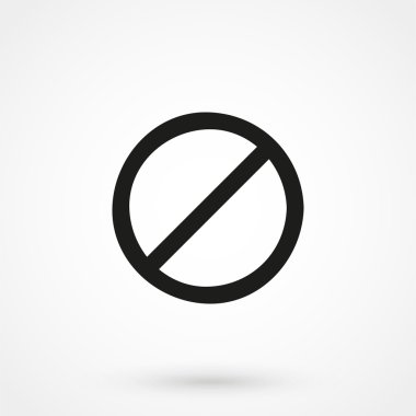 İçki yasağı simge vektör