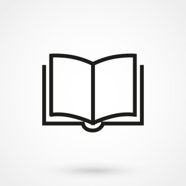 kitap simge vektör