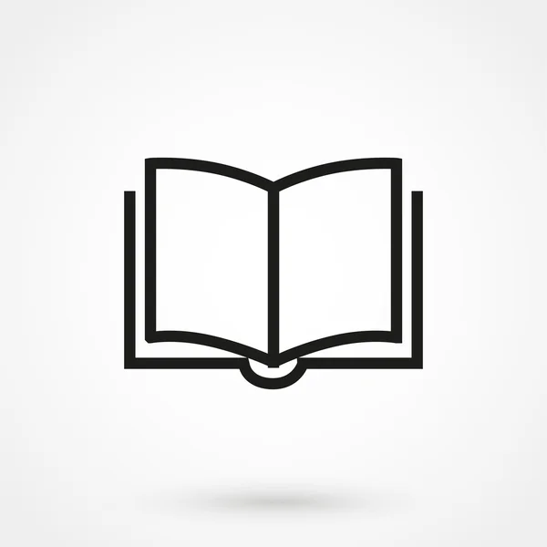 Livro ícone vetor —  Vetores de Stock