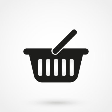 sepet simgesi basit bir tarzda