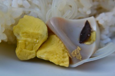 Taze kalamar yakın çekim