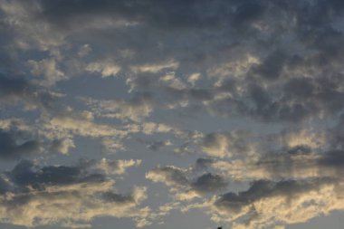 Gökyüzünde güzel bulutlar