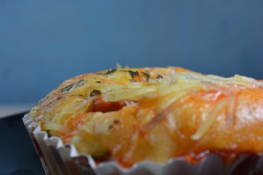 Karides ve yumurtalı pilav.