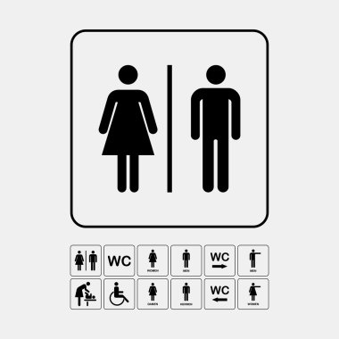 Tuvalet Wc kapı/duvar tabağı.