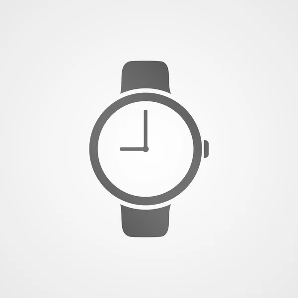 Reloj inteligente con icono de aplicación en pantalla . — Vector de stock