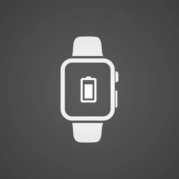 Smart Watch mit Applikationssymbol auf dem Bildschirm. — Stockvektor