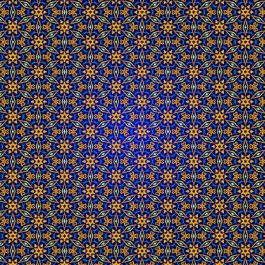 Doğu desen. Mandalalar Vintage oryantal süsü. Şablon fo