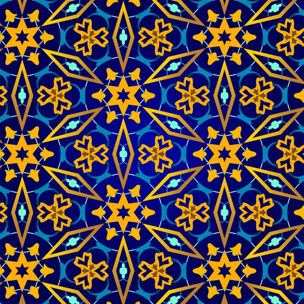 Ost-Muster. Vintage orientalische Verzierung von Mandalas. Vorlage für — Stockvektor