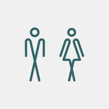 Tuvalet Wc kapı duvar tabağı.