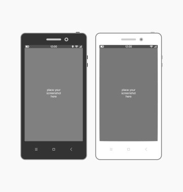 Gerekli uygulama simgeleri ekranda ile Smartphone.