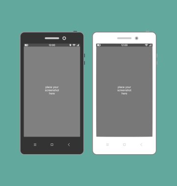 Gerekli uygulama simgeleri ekranda ile Smartphone.