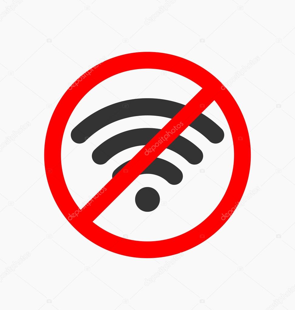 No wifi icon — Stock Vector © SubhanBghirov #110147608