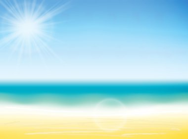 Yaz vektör arka plan. Yaz vektör çizim.