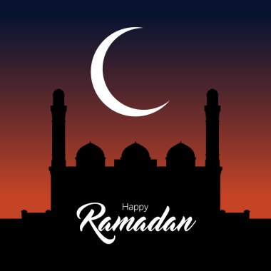 Ramazan tebrik kartı.