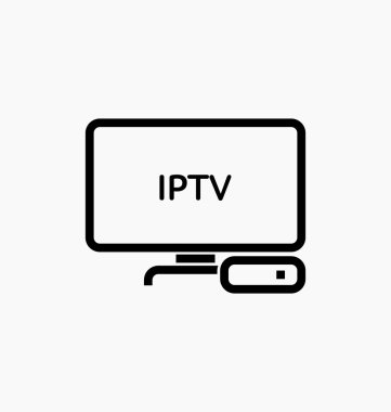 TV kutusu / IPTV simgesi.