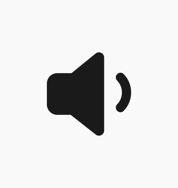 Media player ses düzeyi düğmesini basılı