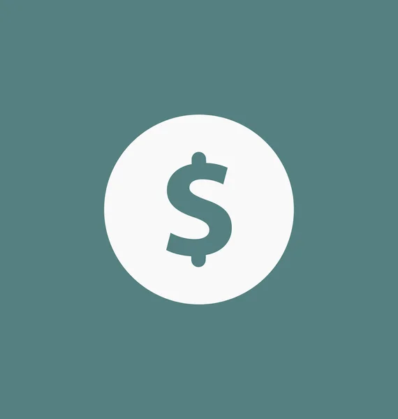 Dollarteken. USD-valuta-pictogram — Stockvector