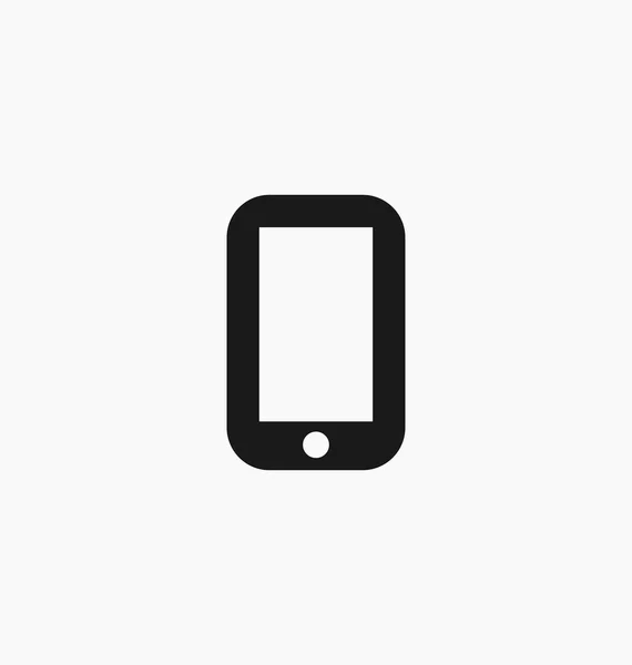 Icona dello smartphone. Illustrazione vettoriale simbolo del telefono — Vettoriale Stock