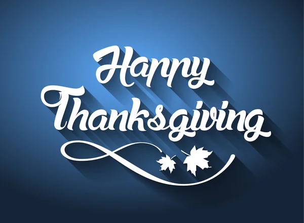 Thanksgiving wenskaart vectorillustratie. — Stockvector