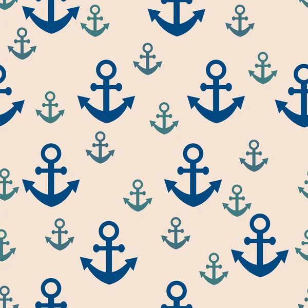 Seamless pattern anchor. Seamless pattern can be used for the fill texture for the background of web pages, Wallpapers — Stock Vector