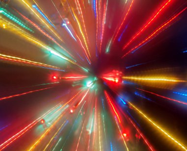 soyut arkaplan, bulanık ışıklar şenlik konsepti, çok renkli simler bulanıklaşır, metin için yer açılır