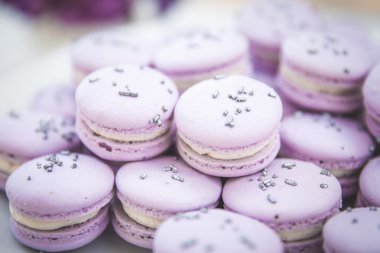 Plaka pembe macaroons