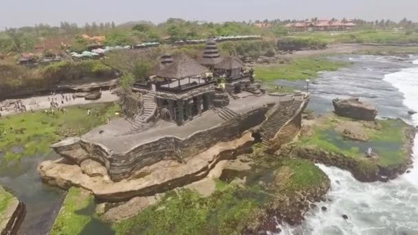 Tanah Lot templom Bali légi — Stock videók