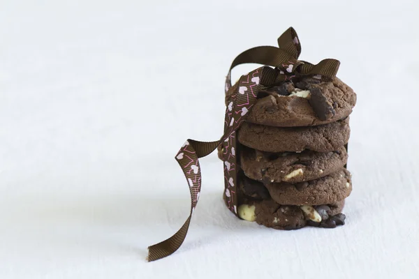 Домашнє печиво шоколадне — стокове фото