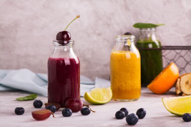 Parlak smoothies ürün yelpazesine