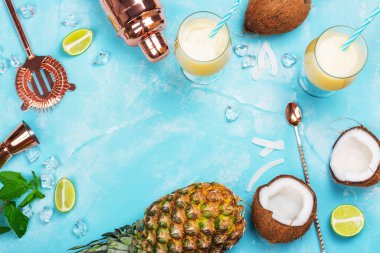 Pina colada karışımı.