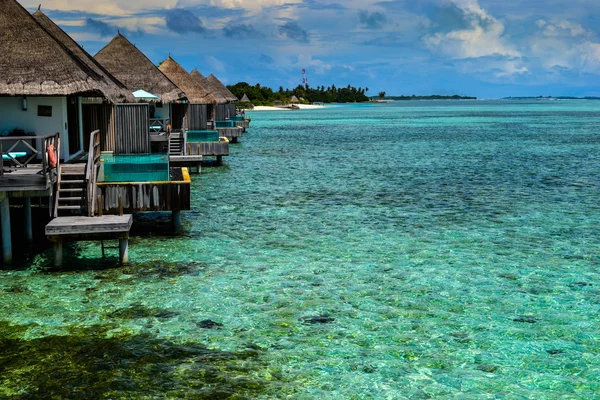 Foto de beleza maldivas ilhas — Fotografia de Stock