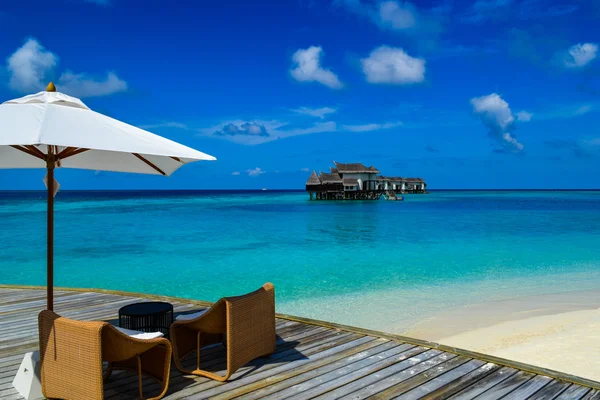 Foto de la belleza Maldivas islas —  Fotos de Stock
