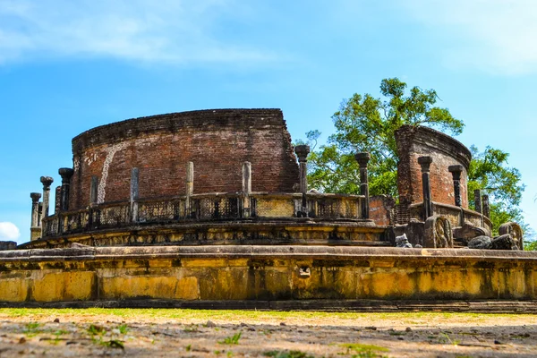 Reizen in Sri Lanka. Tempels in Anuradhapura — Stockfoto