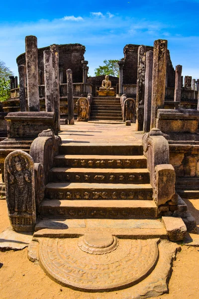 Reizen in Sri Lanka. Tempels in Anuradhapura — Stockfoto
