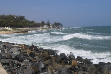 muine, vietnam güçlü dalga ile güzel tropikal plaj