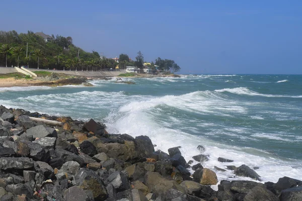 muine, vietnam güçlü dalga ile güzel tropikal plaj