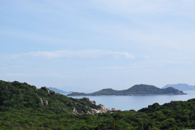Vinh Hy Körfezi ve deniz Ninh Thuan, Vietnam