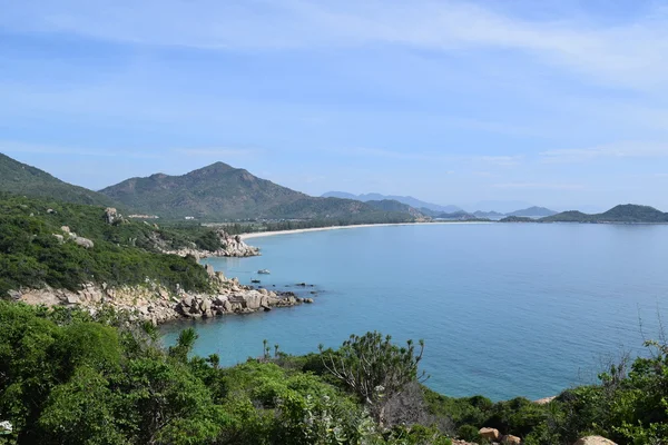 Vinh Hy bay i morze w Ninh Thuan, Wietnam — Zdjęcie stockowe