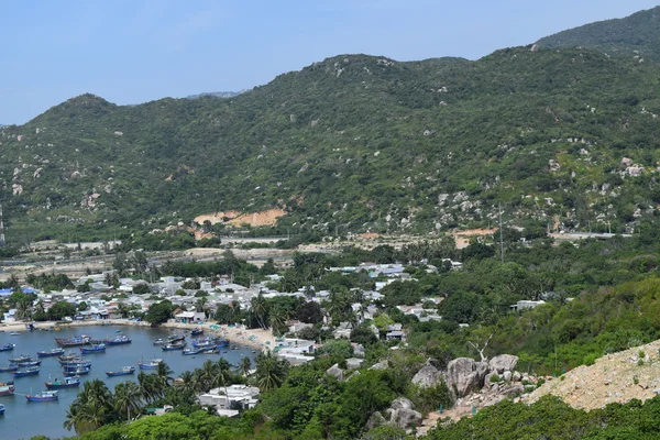 Baie de Vinh Hy et mer à Ninh Thuan, Vietnam — Photo