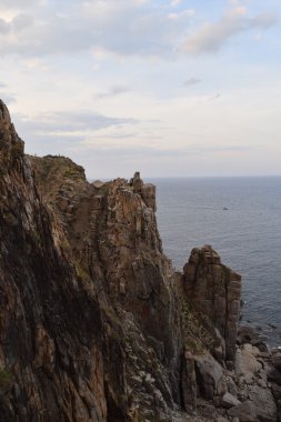 Bozulmamış Dai Lanh cape, MUI Dien, Phu Yen province, easte denizde