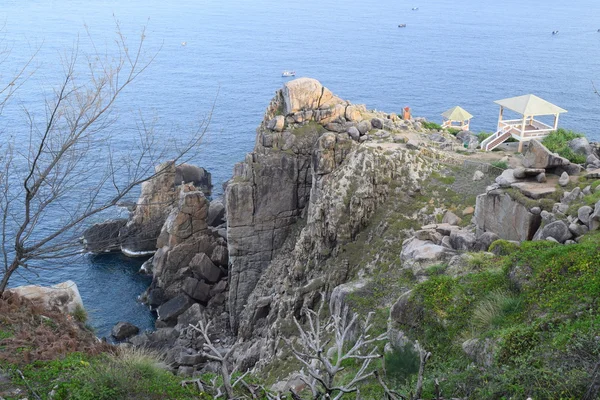 Orörda havet vid Dai Lanh cape, Mui Dien, provinsen Phu Yen, Engdahl — Stockfoto